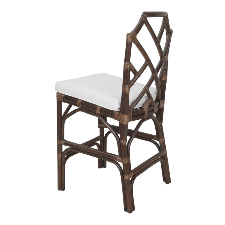 Kara Rattan Counter Stool - Paloma Brown - view 7