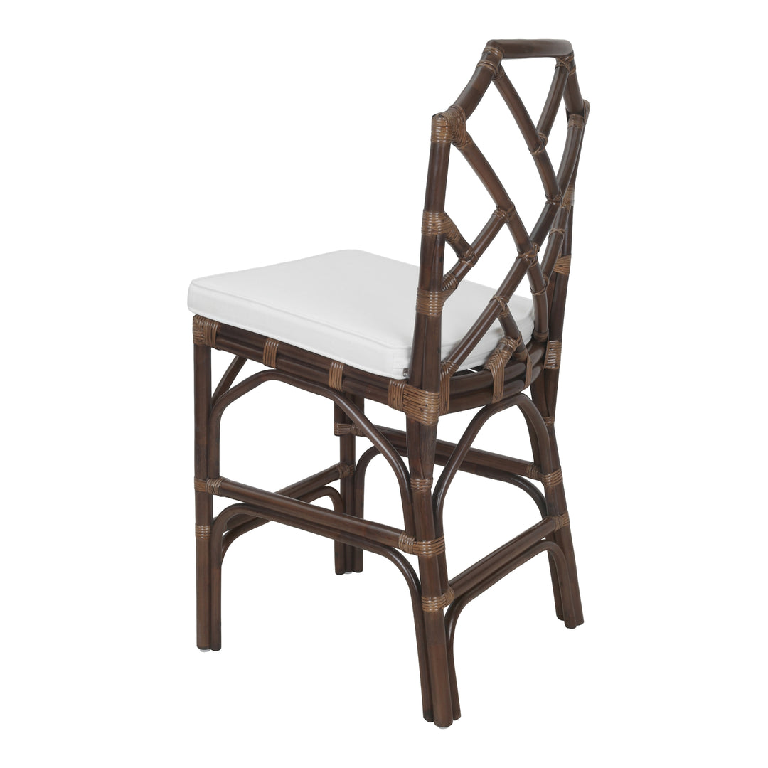 Kara Rattan Counter Stool - Paloma Brown - view 7