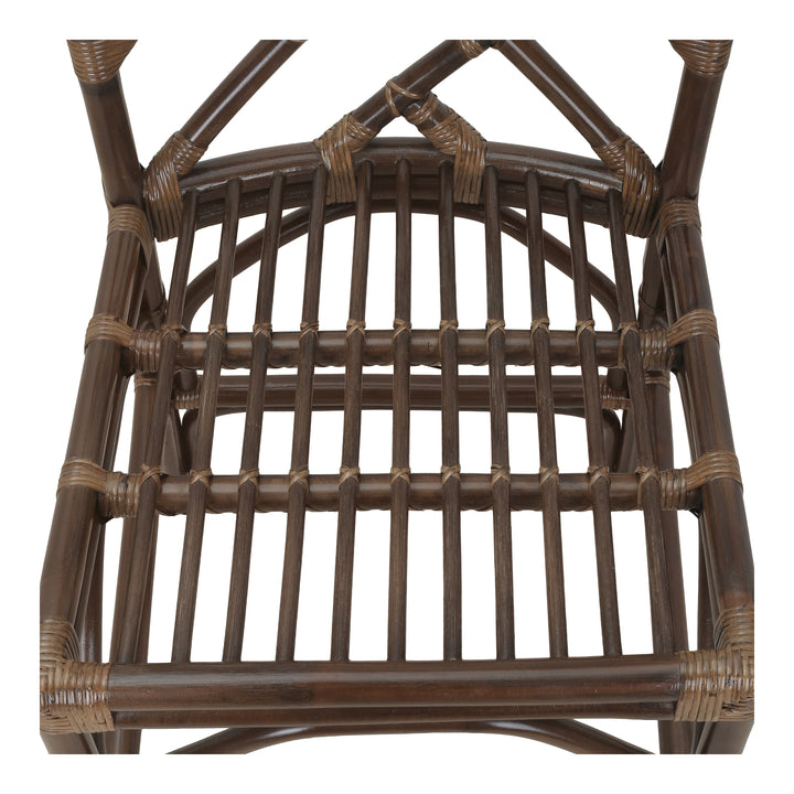 Kara Rattan Counter Stool - Paloma Brown - view 10