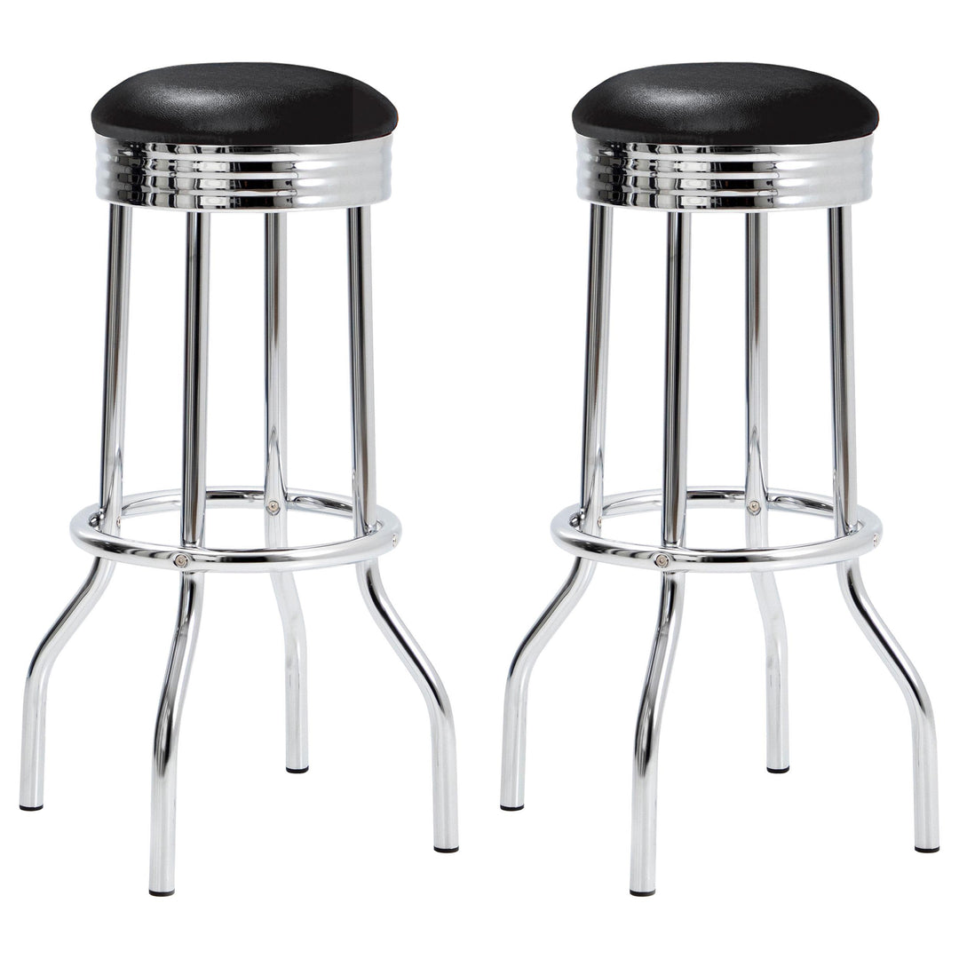 coaster-furniture-2408-retro-upholstered-metal-swivel-bar-stool-black