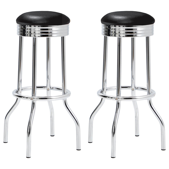 coaster-furniture-2408-retro-upholstered-metal-swivel-bar-stool-black