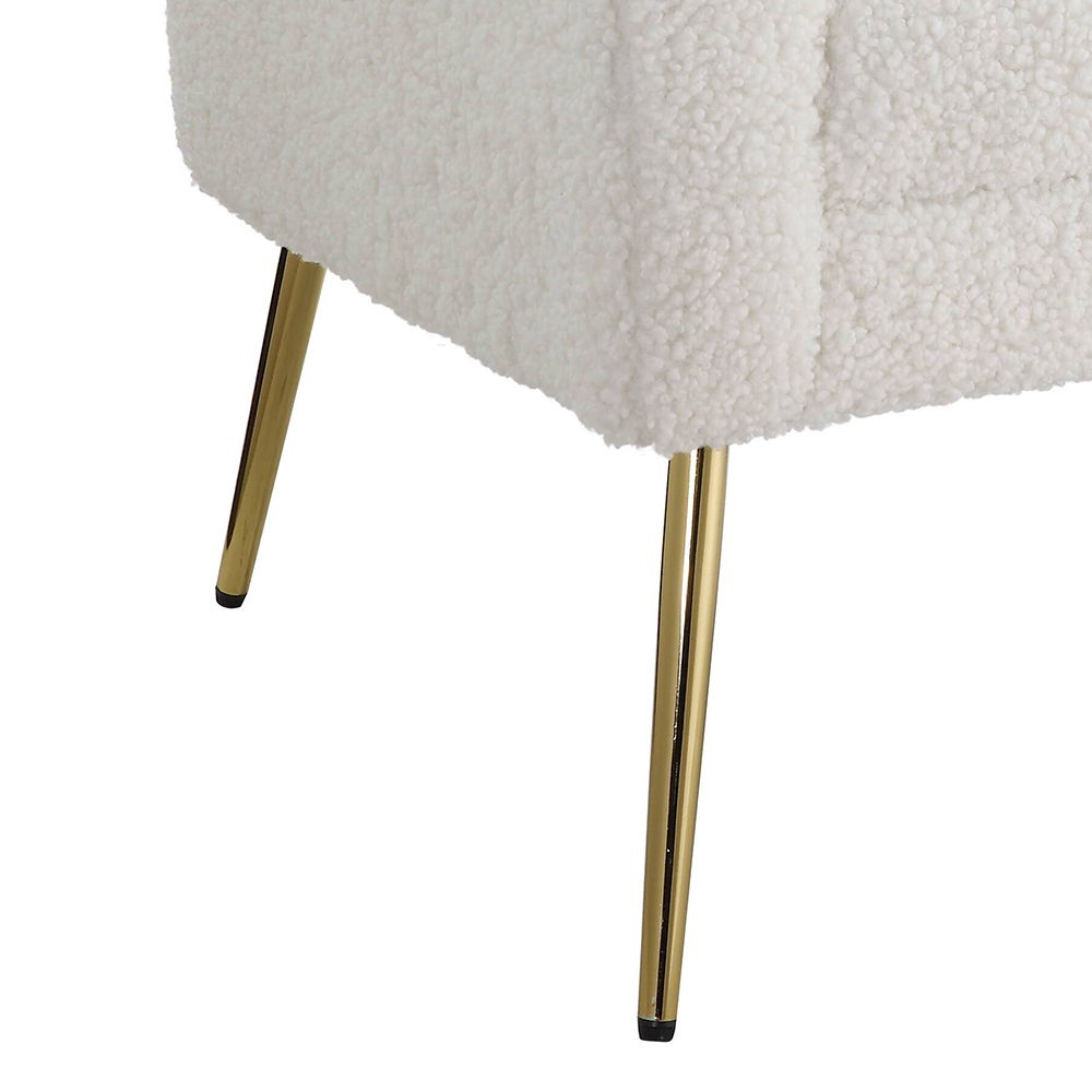 Connock - Accent Chair - White Teddy Sherpa