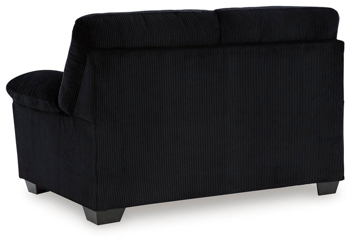 SimpleJoy Loveseat - Black (5)