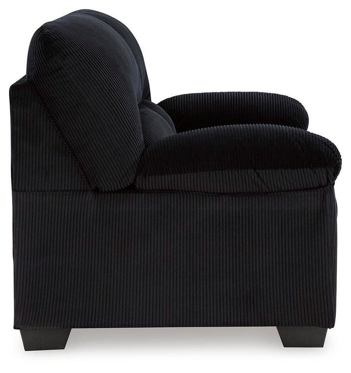 SimpleJoy Loveseat - Black (4)