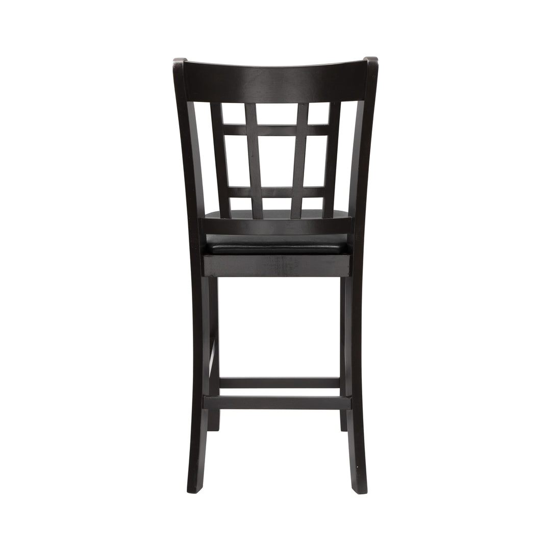 Junipero Cherry 5-Piece Dining Set with Table 4 Side Chairs