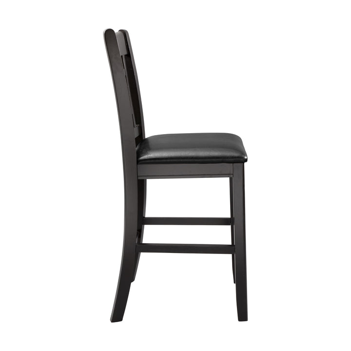 Junipero Cherry 5-Piece Dining Set with Table 4 Side Chairs