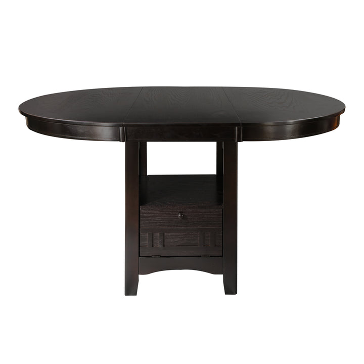 Junipero Cherry 5-Piece Dining Set with Table 4 Side Chairs