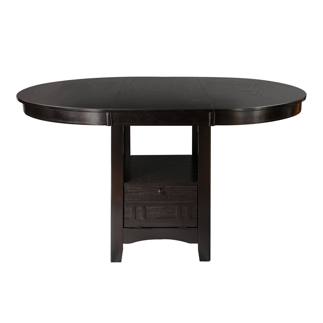 Junipero Cherry 5-Piece Dining Set with Table 4 Side Chairs