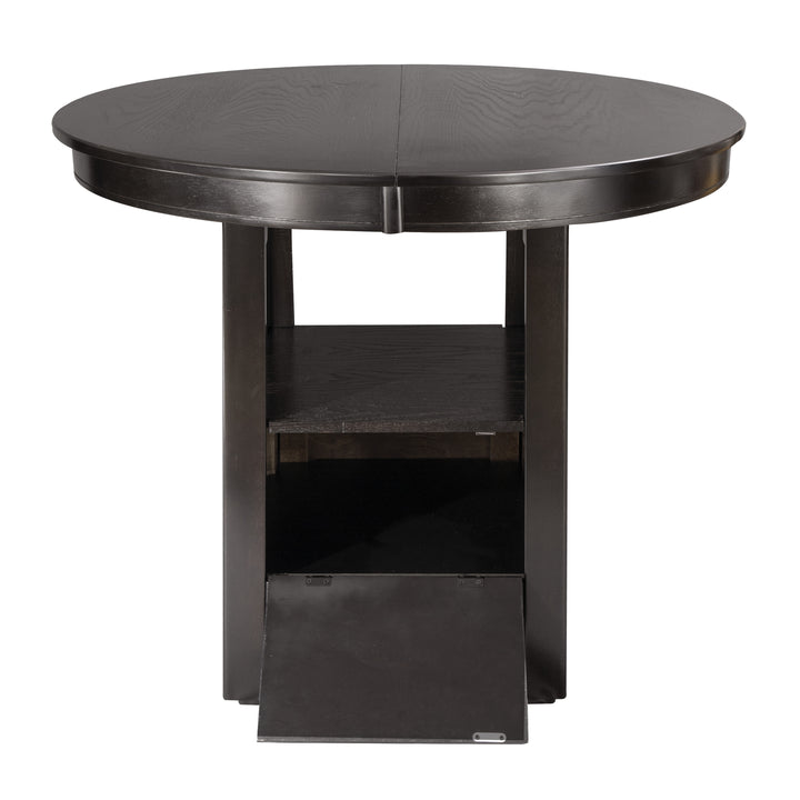 Junipero Cherry 5-Piece Dining Set with Table 4 Side Chairs
