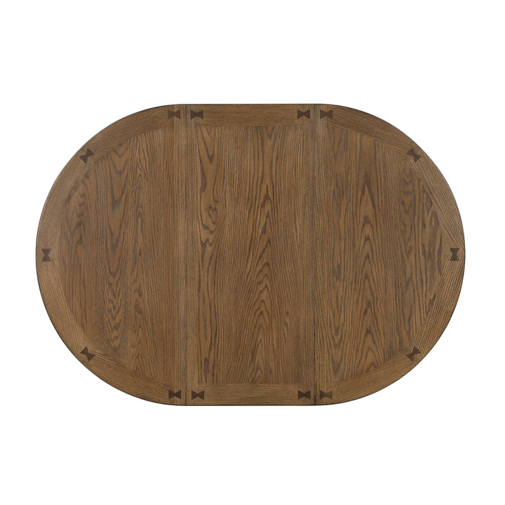 Junipero Oak 5-Piece Dining Set with Table &amp; 4 Side Chairs
