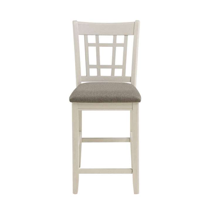 Junipero White Counter Height Chair