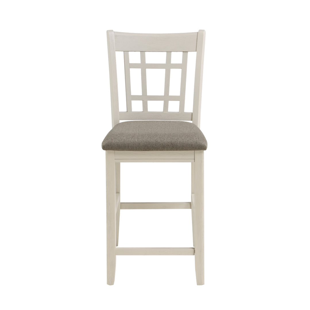 Junipero White Counter Height Chair