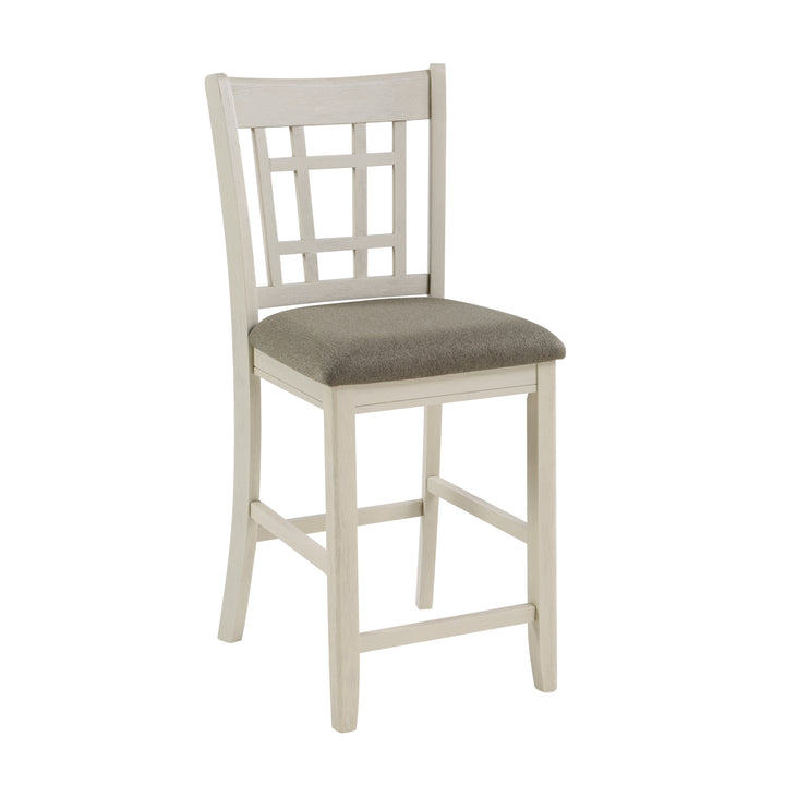 Junipero White Counter Height Chair