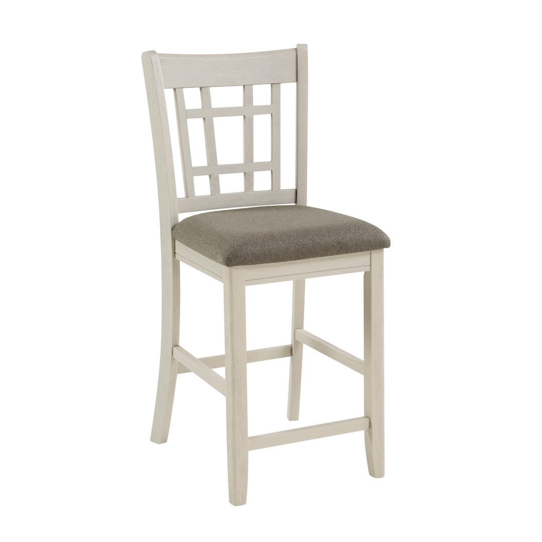 Junipero White Counter Height Chair