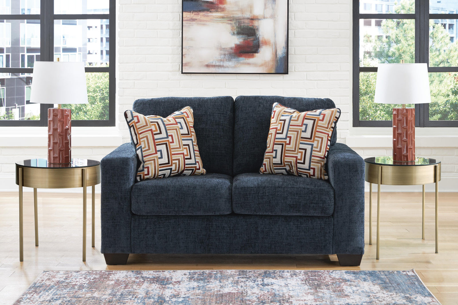 Aviemore Loveseat - Blue (2)
