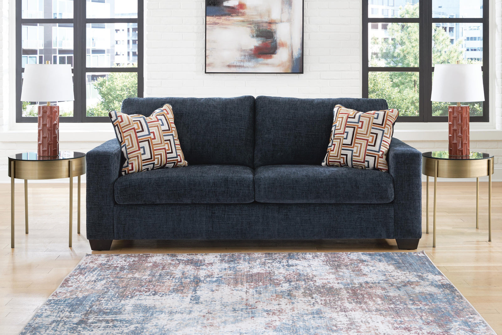 Aviemore Sofa - Blue (2)