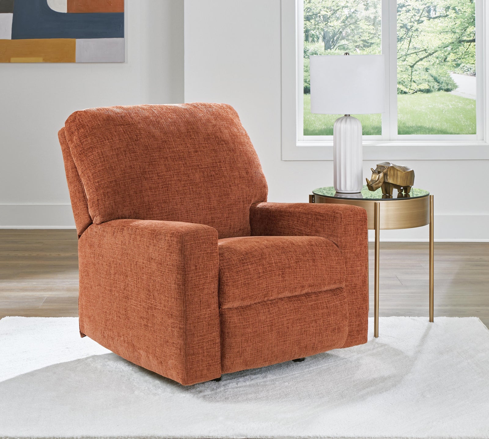 Aviemore Recliner - Orange (2)