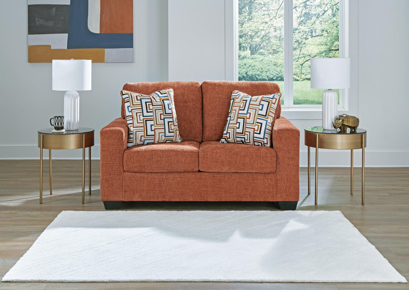 Aviemore Loveseat - Orange (2)