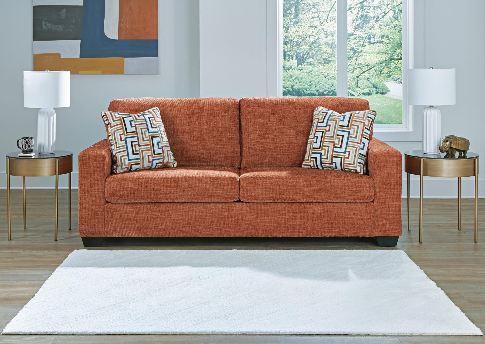 Aviemore Sofa - Orange (2)