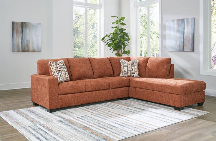Aviemore 2-Piece Sectional with Chaise - Spice (2)