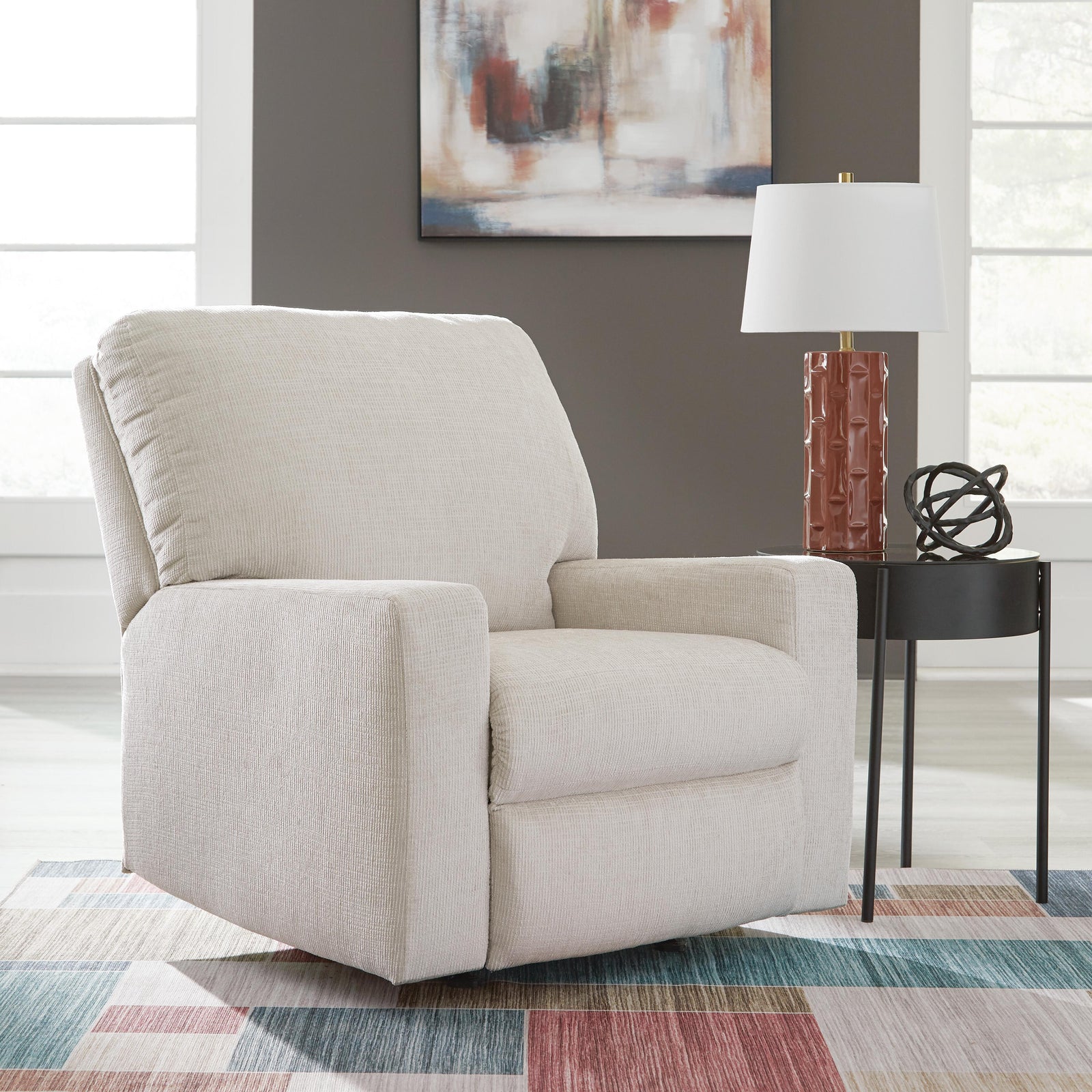 Aviemore Recliner - White (2)