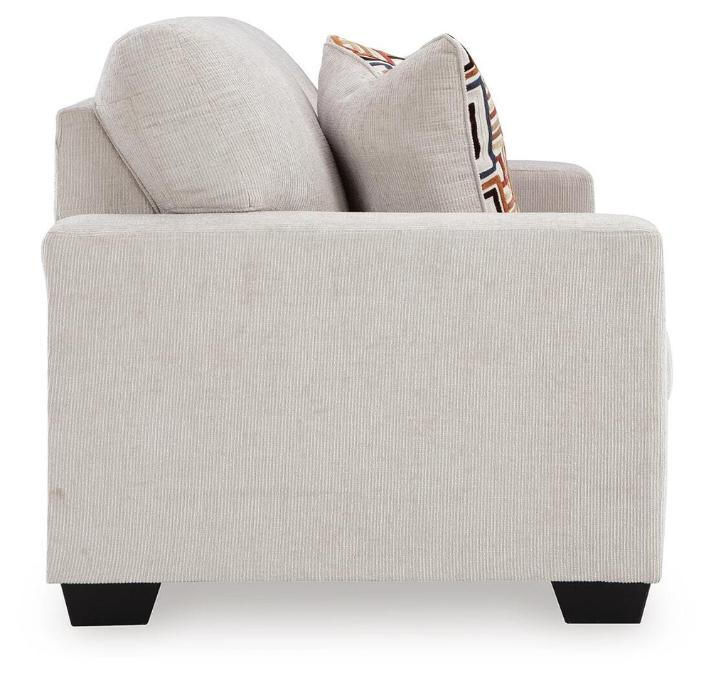 Aviemore Loveseat - White (4)