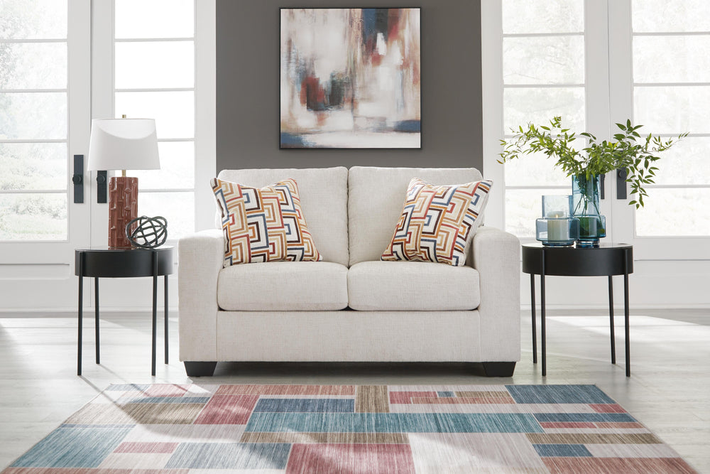 Aviemore Loveseat - White (2)