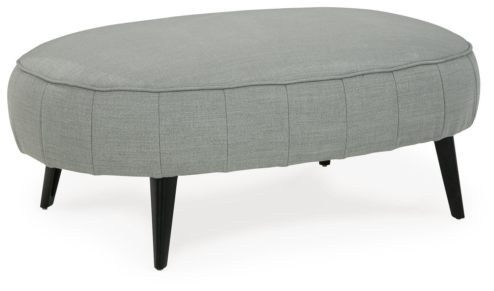 Hollyann Oversized Accent Ottoman - Gray (1)
