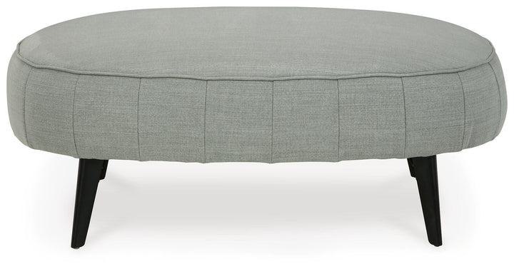 Hollyann Oversized Accent Ottoman - Gray (3)
