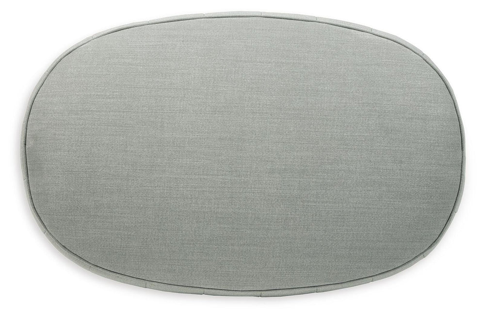 Hollyann Oversized Accent Ottoman - Gray (5)