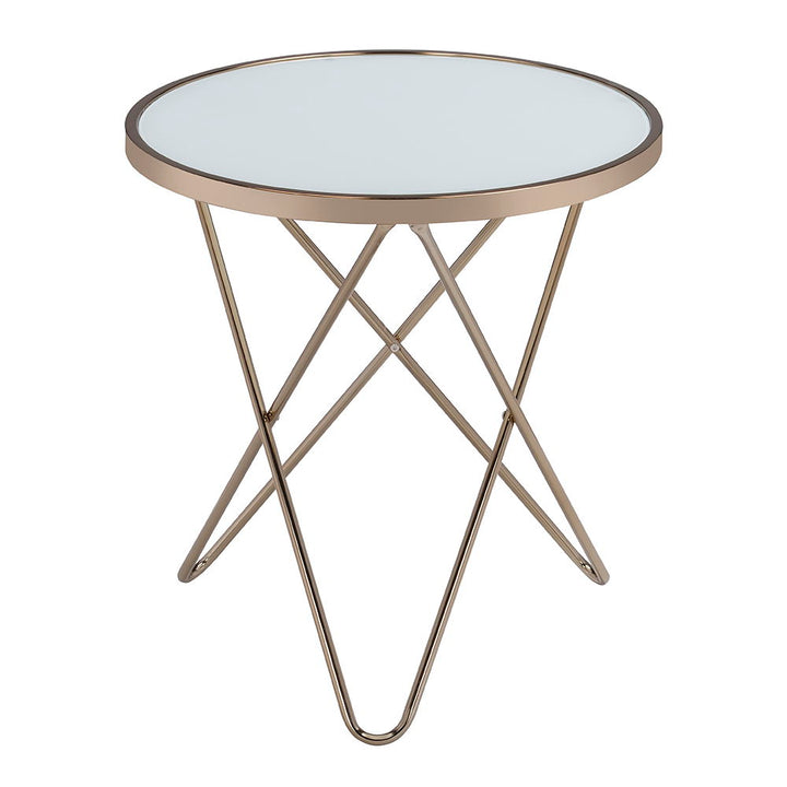 valora-end-table-frosted-glass-top-champagne