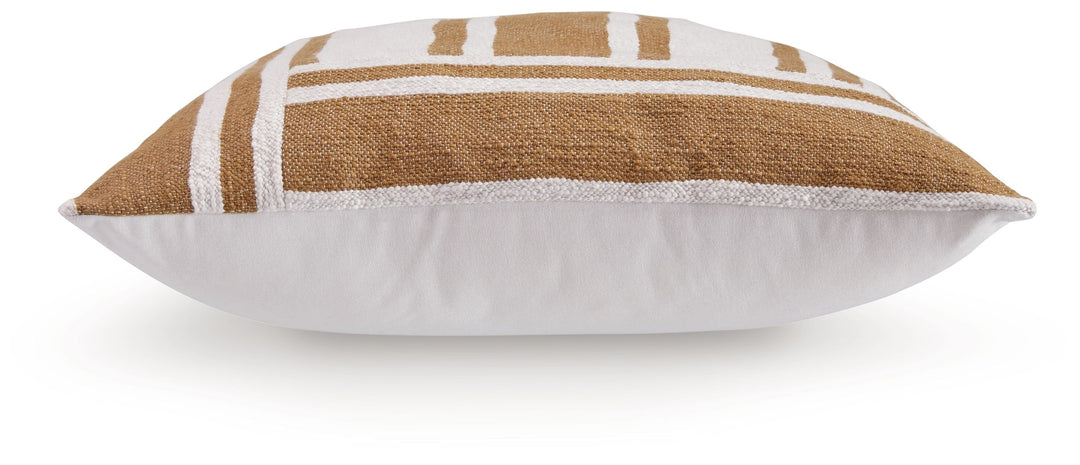Darrman - Pillow (Set of 4) - Ochre / Ivory by Ashley Furniture product image