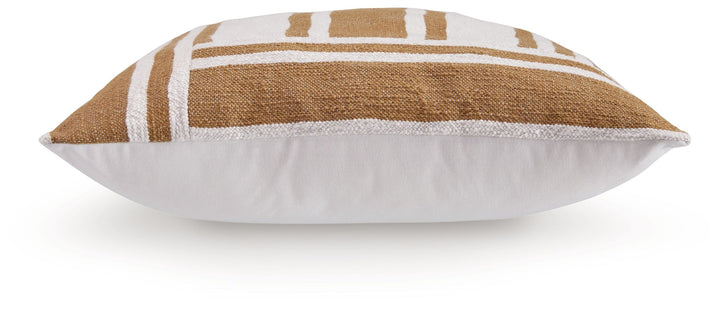 Darrman - Pillow (Set of 4) - Ochre / Ivory by Ashley Furniture product image