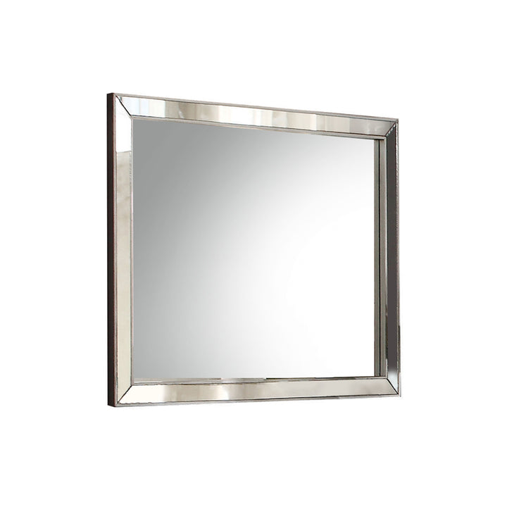 Voeville II Mirror in Platinum Finish