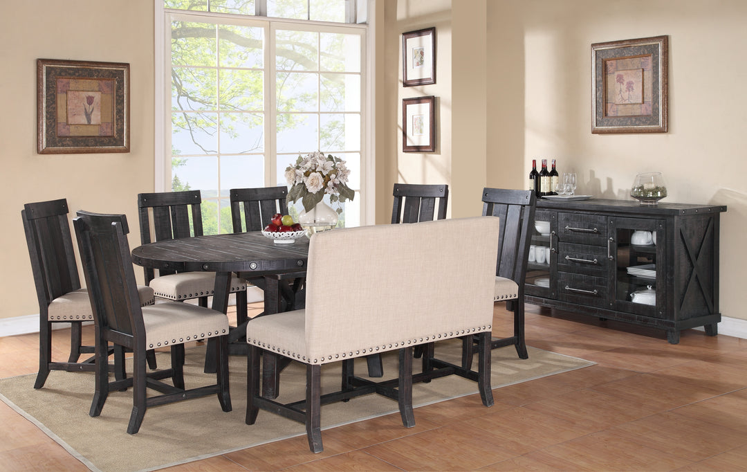 Modus Furniture 7Yc961R Yosemite Solid Wood Round Extension Table