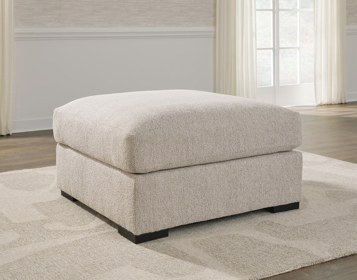 Ballyton Oversized Accent Ottoman - Beige (2)