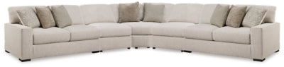 Ballyton 5-Piece Sectional - Beige - Beige