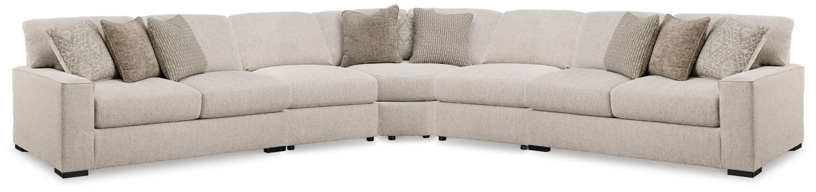 Ballyton 5-Piece Sectional - Beige (1)