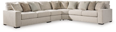 Ballyton 4-Piece Sectional - Beige - Beige