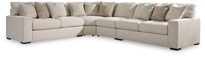 Ballyton 4-Piece Sectional - Beige (4)