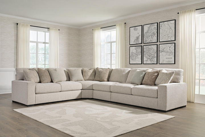 Ballyton 4-Piece Sectional - Beige (5)
