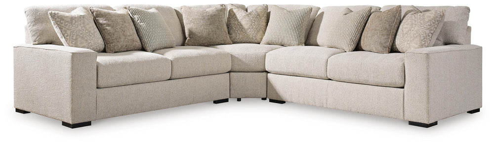 Ballyton 3-Piece Sectional - Beige (1)