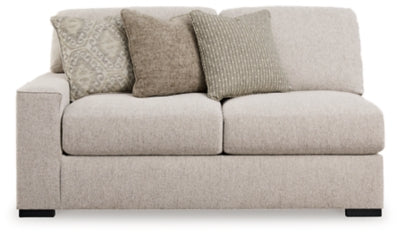 Ballyton Left-Arm Facing Loveseat - Beige