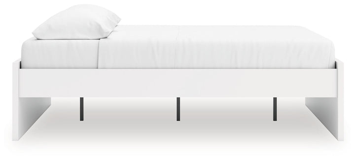 Onita - King Platform Bed - White by Ashley Furniture product image