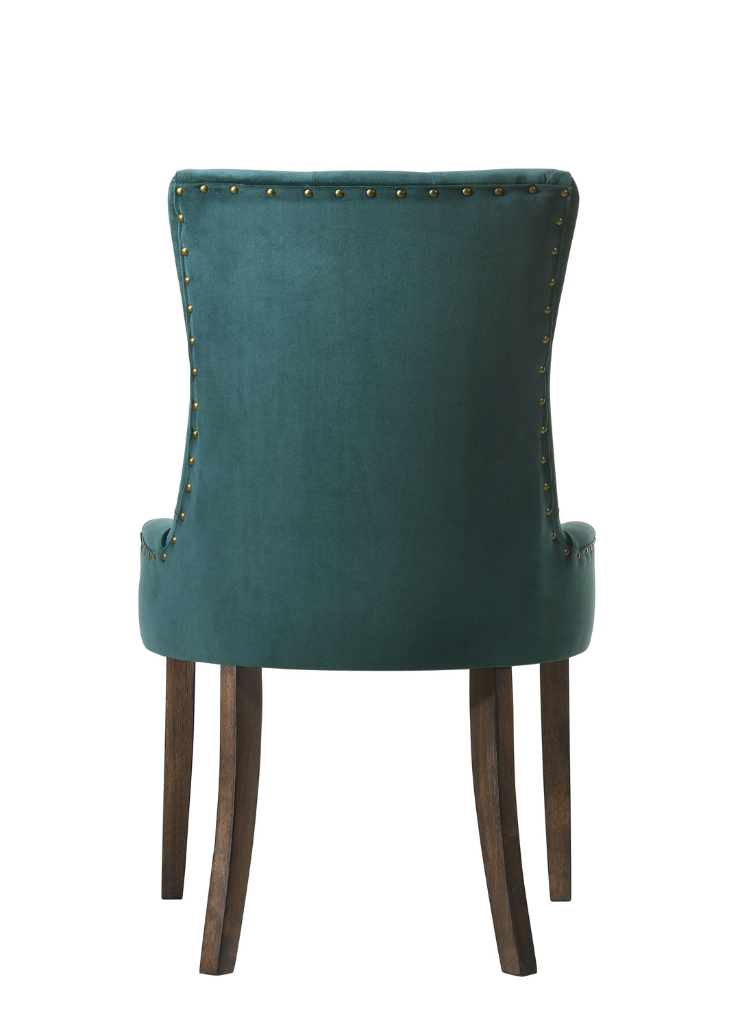 Farren - Velvet Weathered Side Chair (Set of 2) - Green