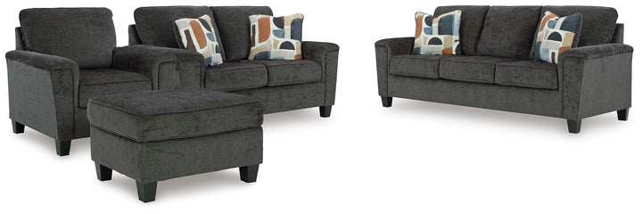 Erinslane Sofa, Loveseat, Chair and Ottoman (1)