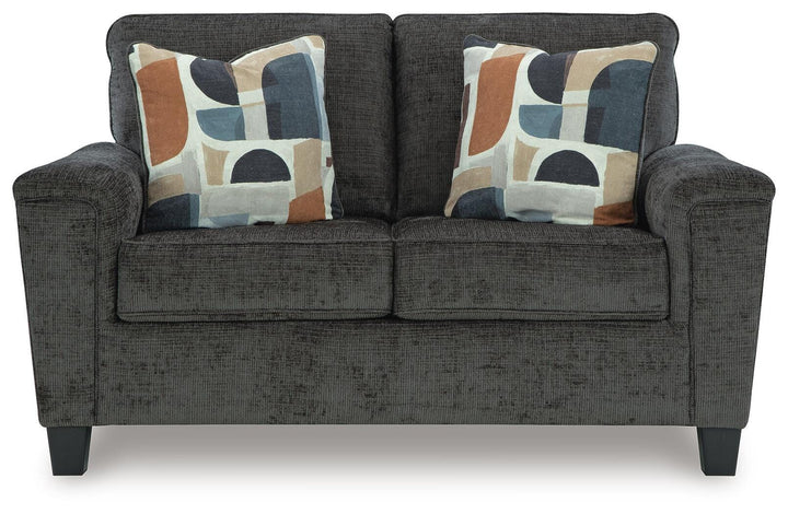 Erinslane Loveseat - Black (3)