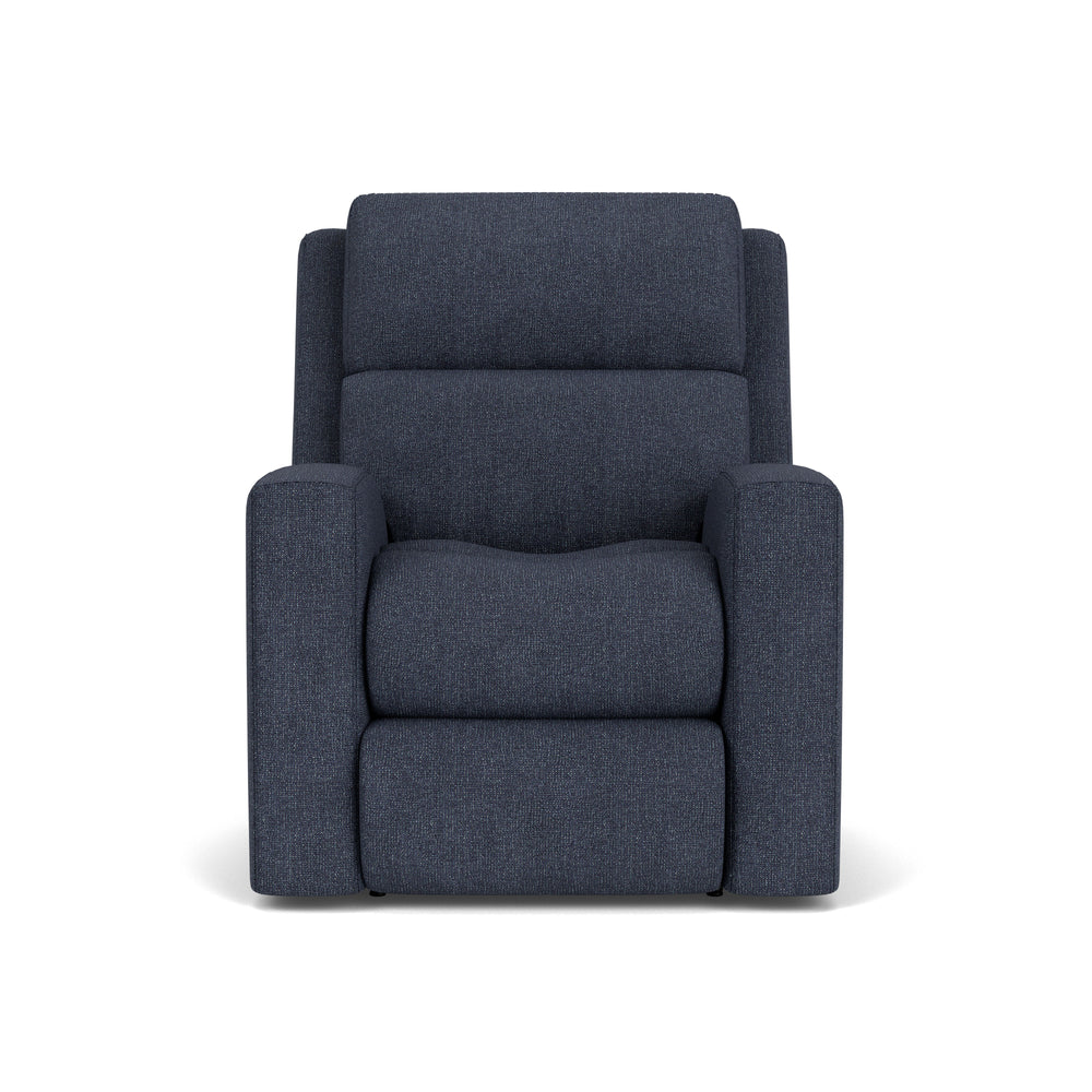 Score Power Recliner With Power Headrest & Lumbar Dark Gray