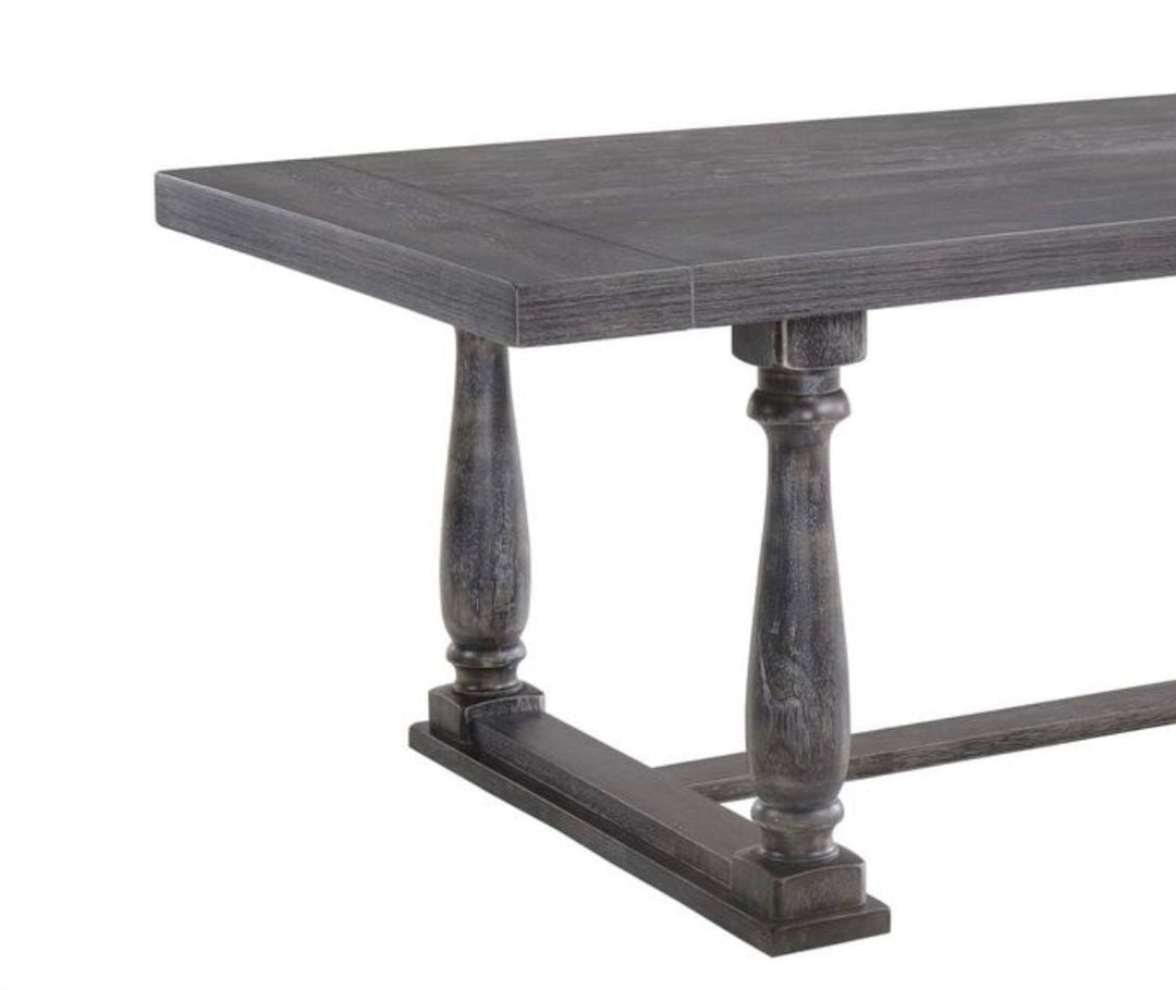 Bernard - Weathered Dining Table - Gray / Oak