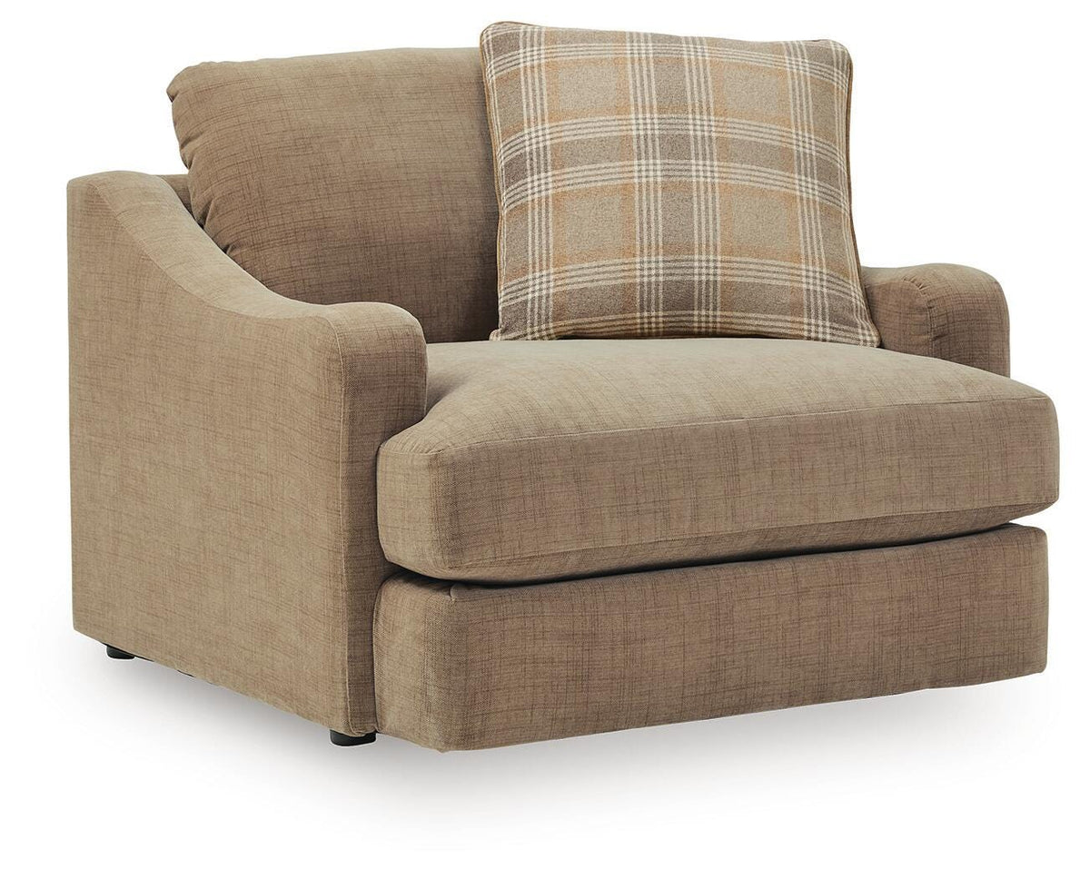 ChloeeAnne Oversized Chair - Honey (1)
